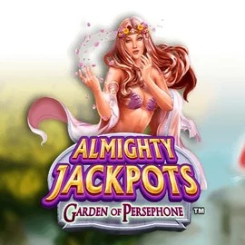 Almighty Jackpots: Garden of Persephone by Novomatic, showcased at lolajacks.pl – game logo