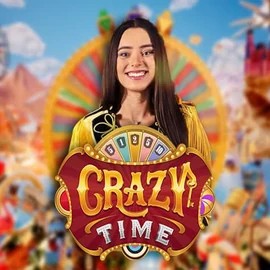 Crazy Time game by Evolution – logo hosted on LolaJack Casino