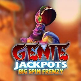 Genie Jackpots: Big Spin Frenzy game by Blueprint Gaming – logo hosted on LolaJack Casino