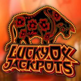 Official Jackpots logo: Lucky Ox Jackpots by Rival at LolaJack Casino