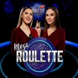Mega Roulette logo by Pragmatic Play LolaJack Casino