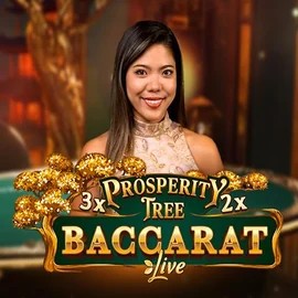 Prosperity Tree Baccarat logo – Live Casino by Evolution at LolaJack Casino