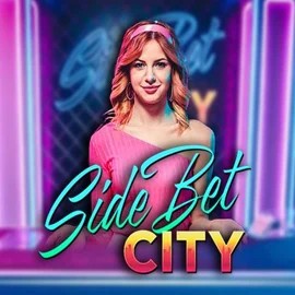 Side Bet City online game logo by Evolution on lolajacks.pl